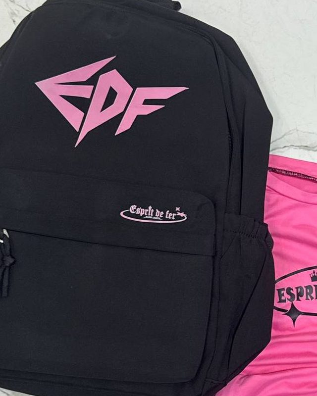 Sac à Dos EDF - Noir/Rose