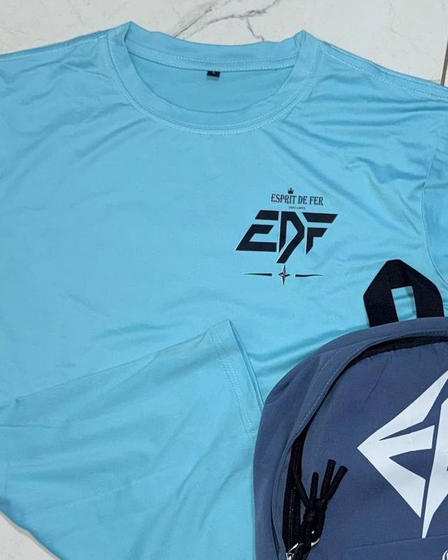 T-Shirt EDF Classic - Sky Blue