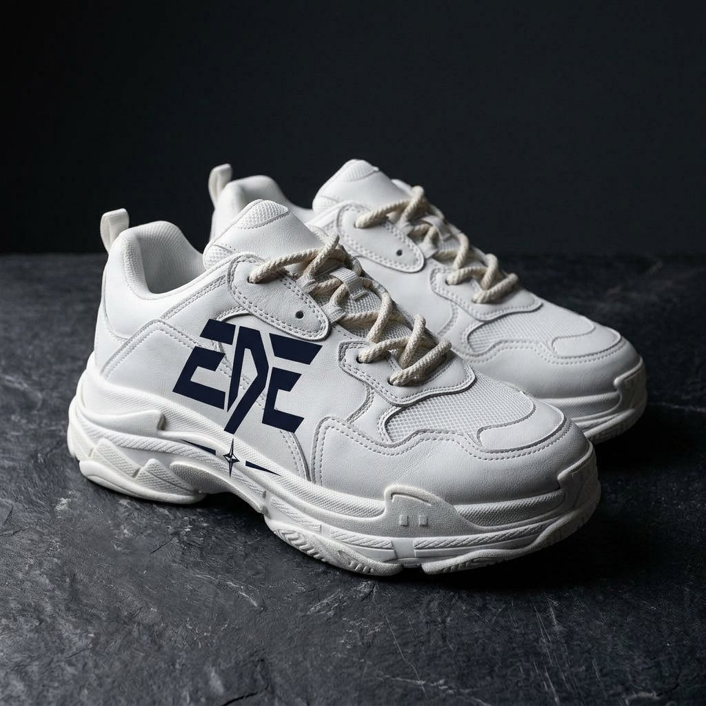 Sneakers EDF Street – Blanches