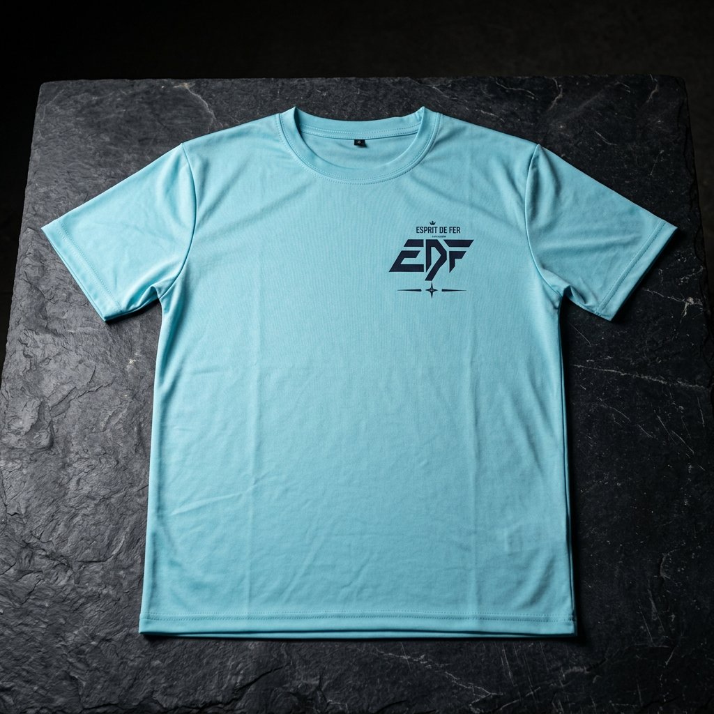 T-Shirt EDF Classic - Sky Blue